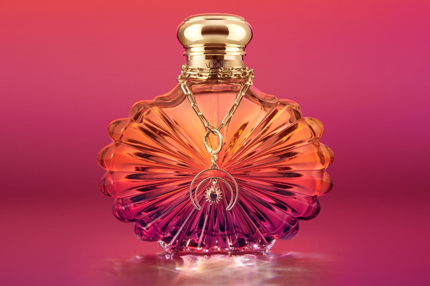 ラリック人気香水「ソレイユ」24年冬新作、“太陽と月の輝き”着想の