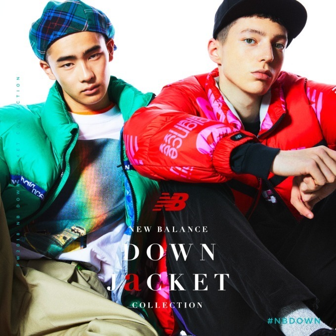 ニューバランス新作メンズ＆ウィメンズダウンジャケット、15スタイル