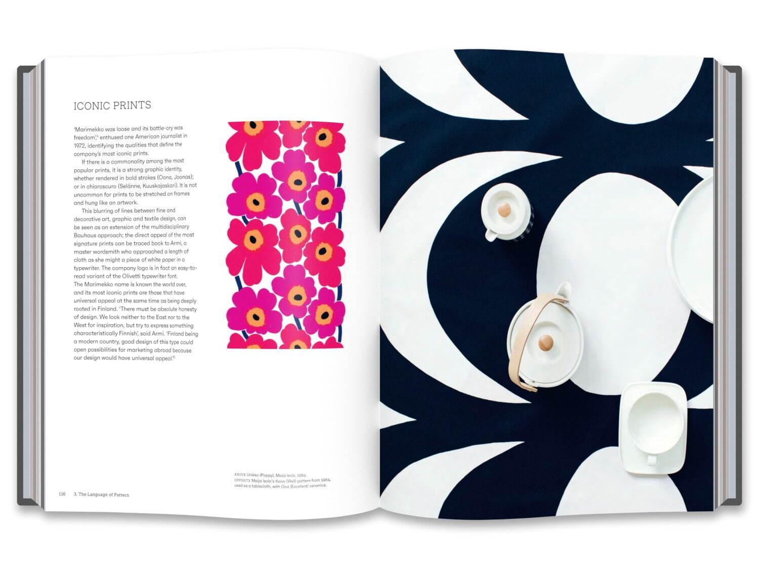 マリメッコの公式アートブック『マリメッコ：プリント作りのアート