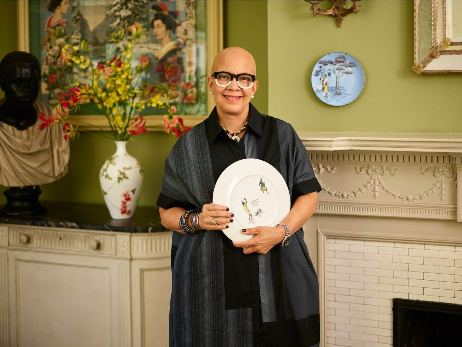 ウェッジウッド「シーラ・ブリッジス」フランス伝統の“平織物”着想