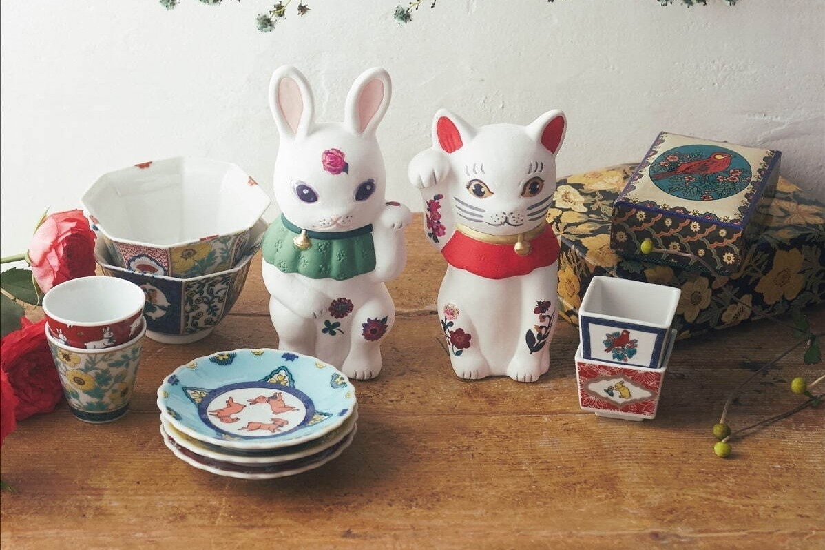 アフタヌーンティー・リビング×ナタリー・レテ、23年干支「兎」の
