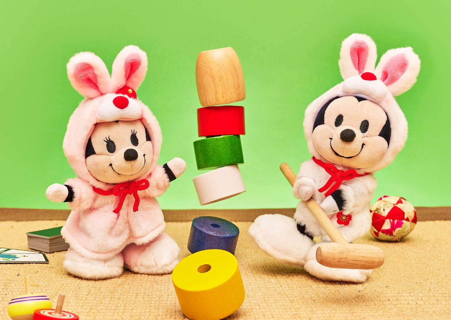 美品】ズートピア 高崎だるま ニック ジュディ 職人手作り 美品