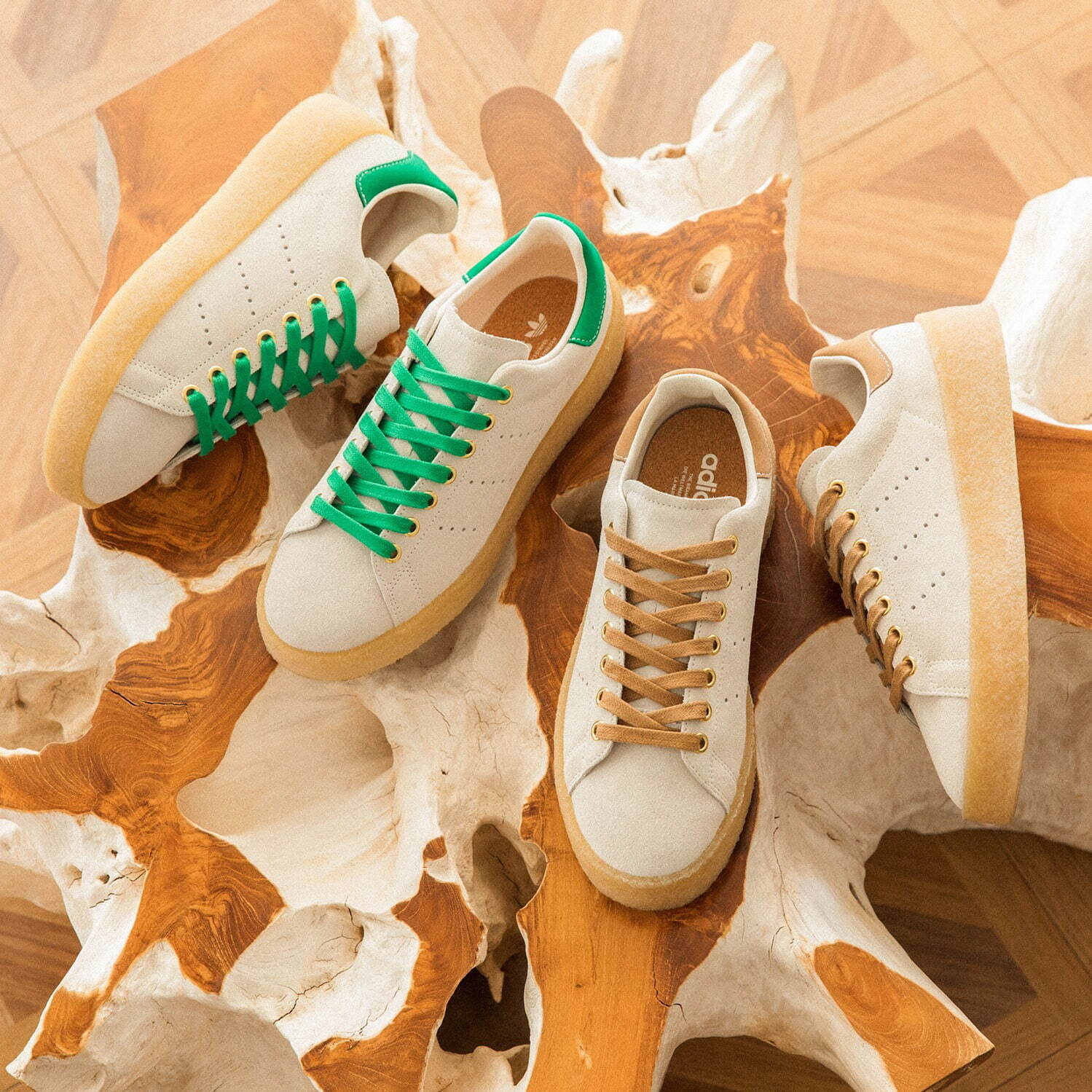 アディダス オリジナルスのスニーカー「スタンスミス クレープ