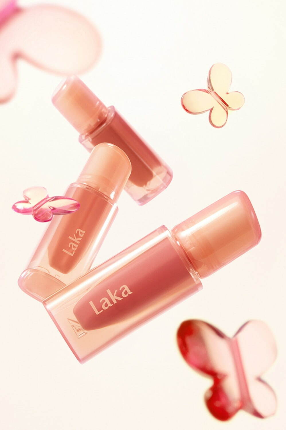 ラカ24年春コスメ“まるでゼリー”なぷるぷる発色リップに新4色、濃密