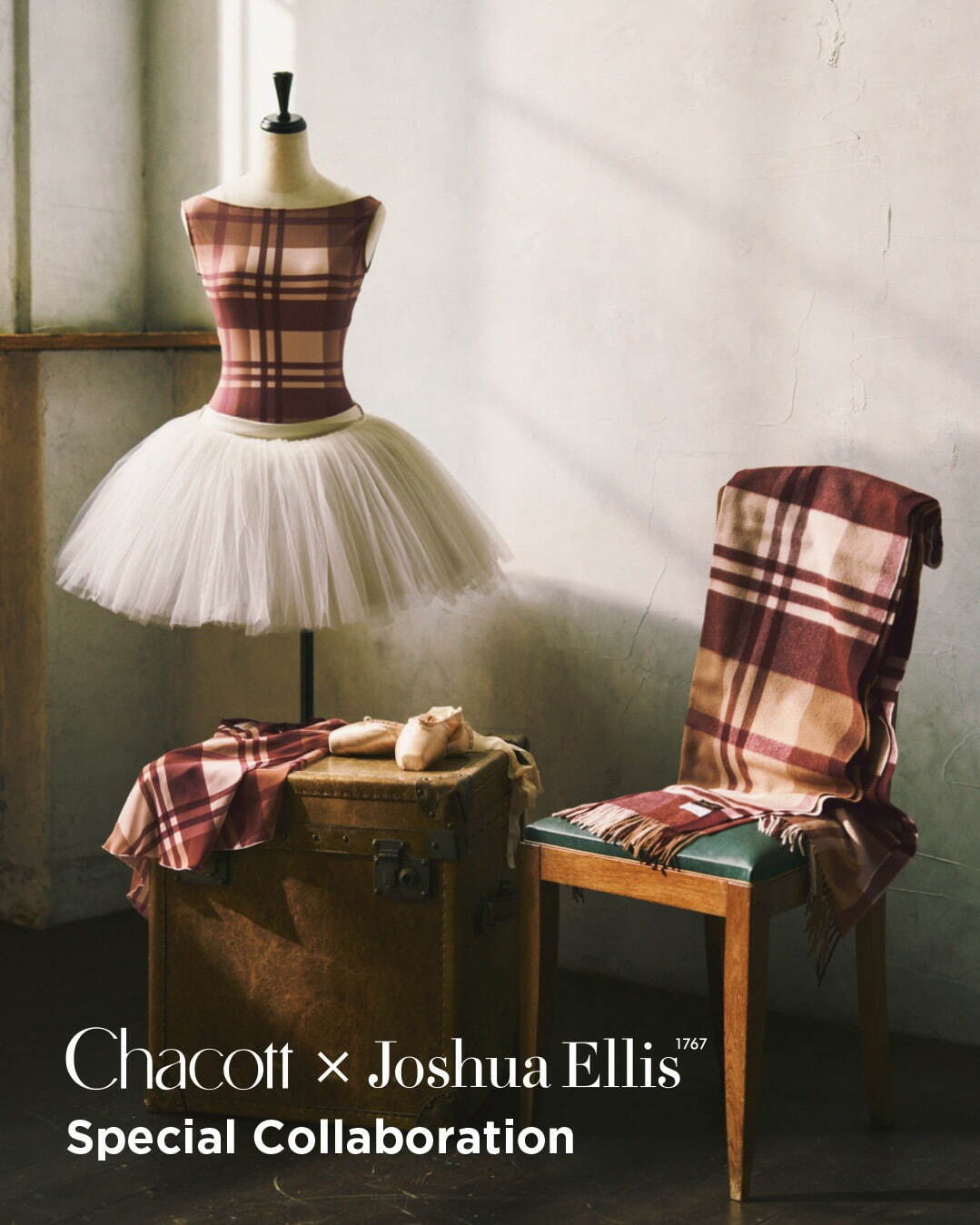 チャコット「眠りの森の美女」バレエテーマのストール、英最古の