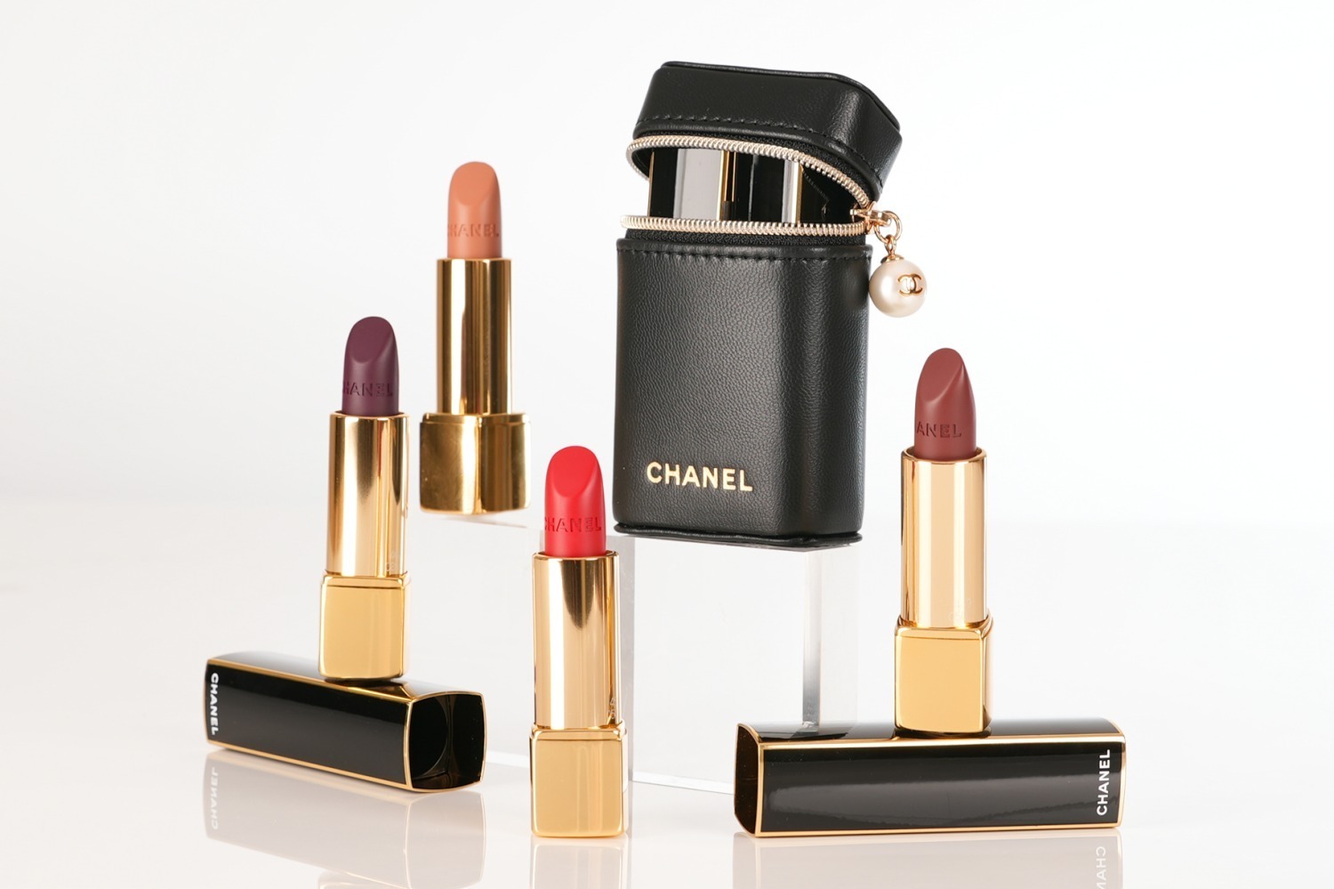 シャネルルージュココプレイグラウンド限定ポーチとリップ5点セット