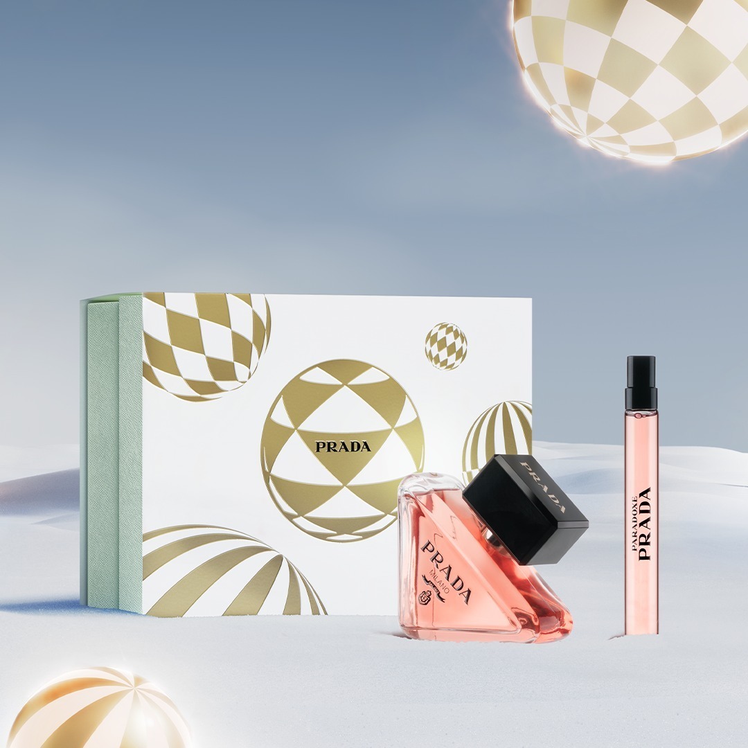 プラダ ビューティ24年クリスマスコフレ、アイコン香水「パラドックス