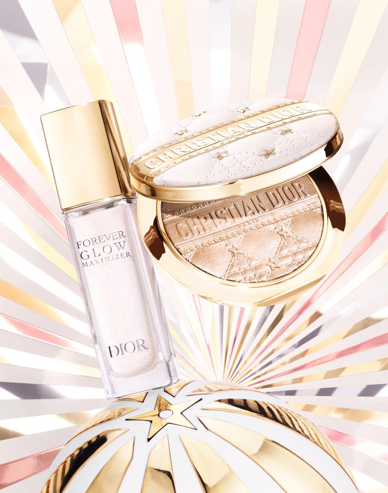 ディオール25年クリスマスコスメ第2弾、“星の輝きを宿す”2in1リップ