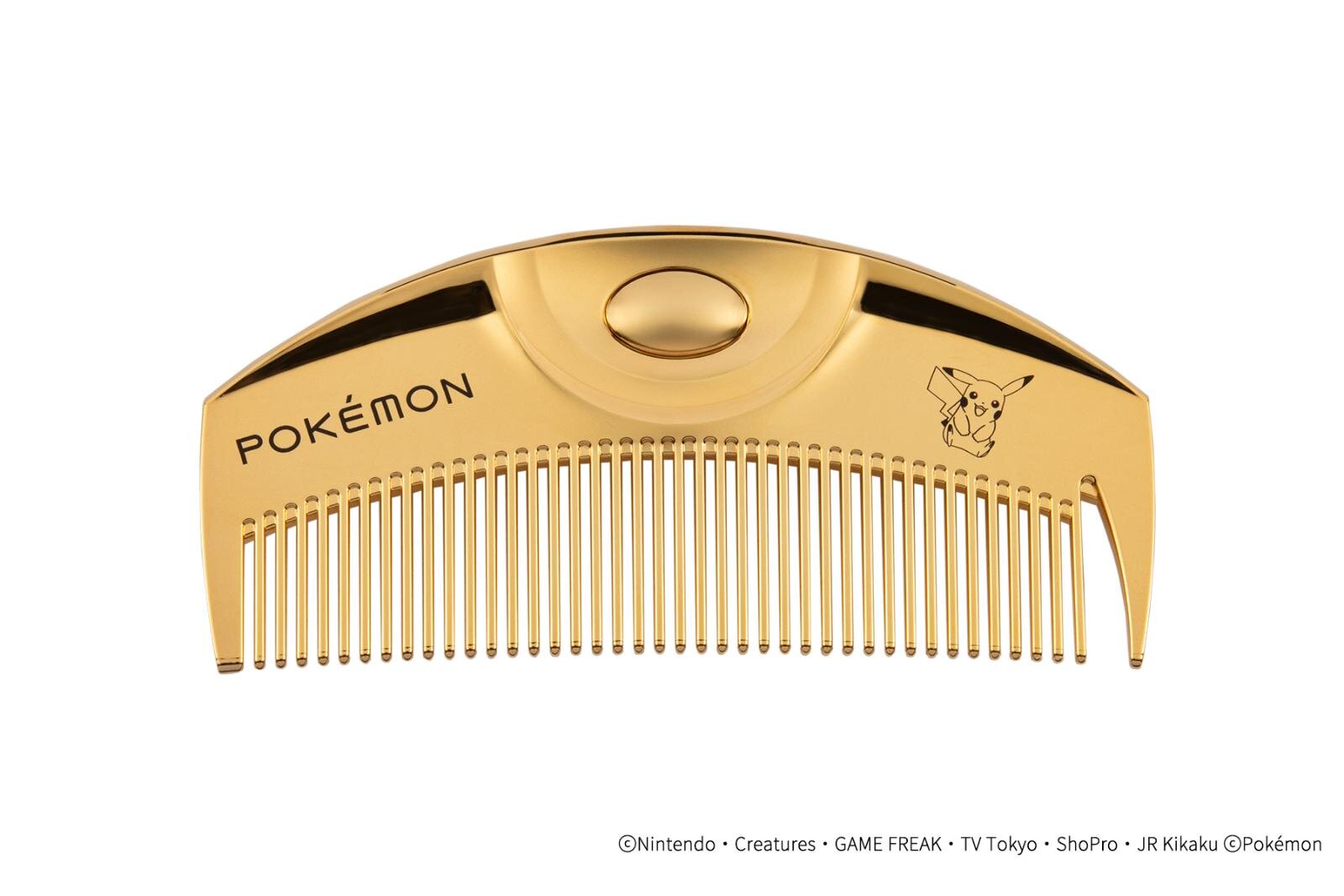 ラブクロム「ポケモン」限定ヘアコーム、ピカチュウ描いた「ツキ