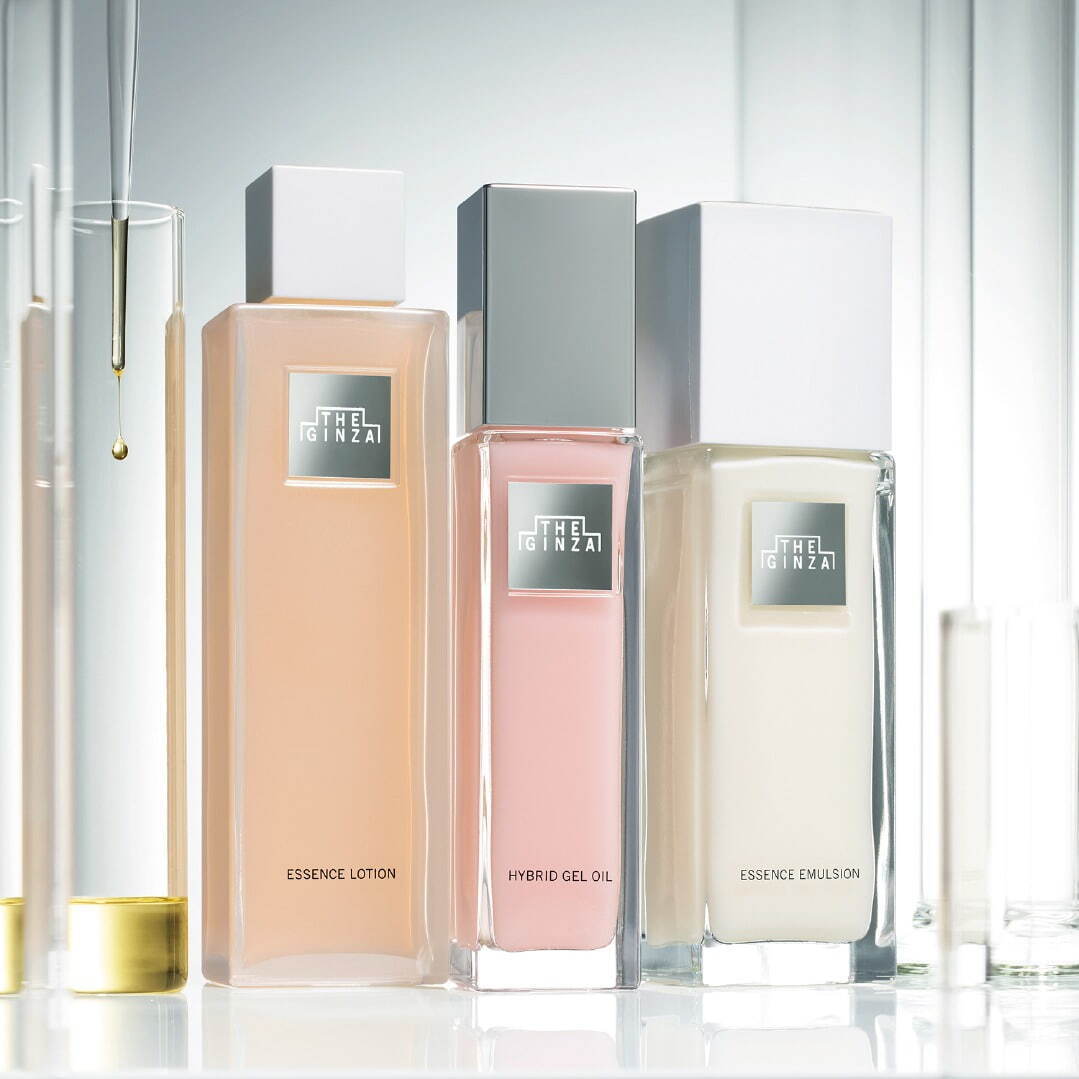 ザ・ギンザのスキンケアが25年春に進化、“とろり”濃密な化粧水＆すべら