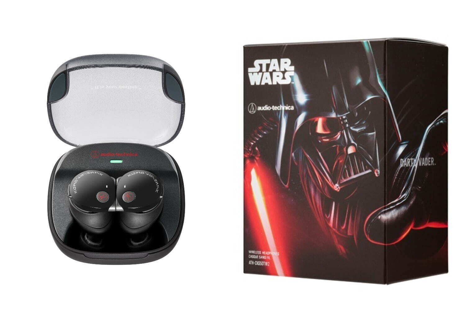 スター・ウォーズ』ダース・ベイダーやR2-D2の完全ワイヤレスイヤホン
