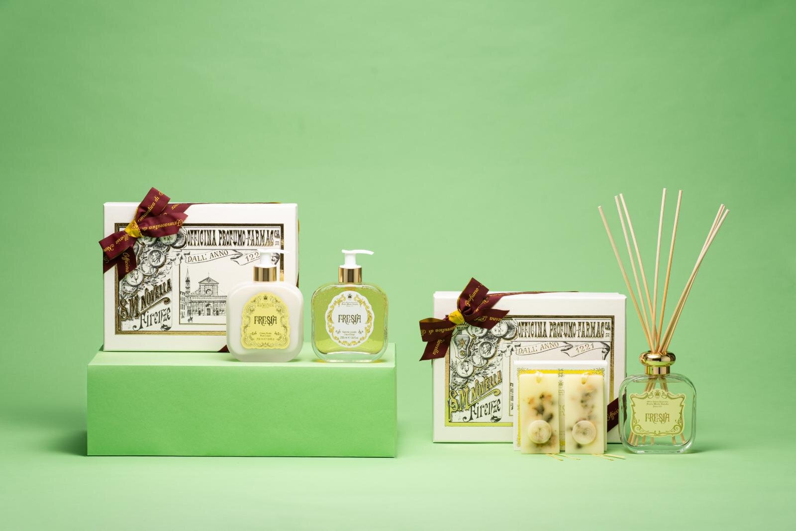 サンタ・マリア・ノヴェッラ26年春ギフト、清廉なフリージア香るボディ