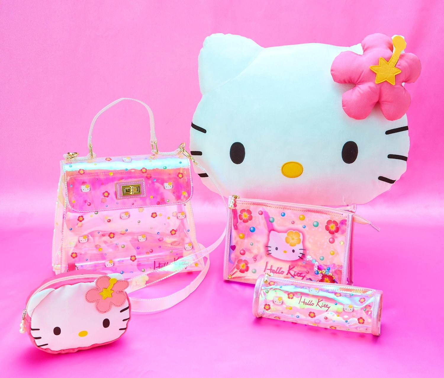 当時物】※希少※ ハイビスカスキティ 小物入れ 【公式通販】