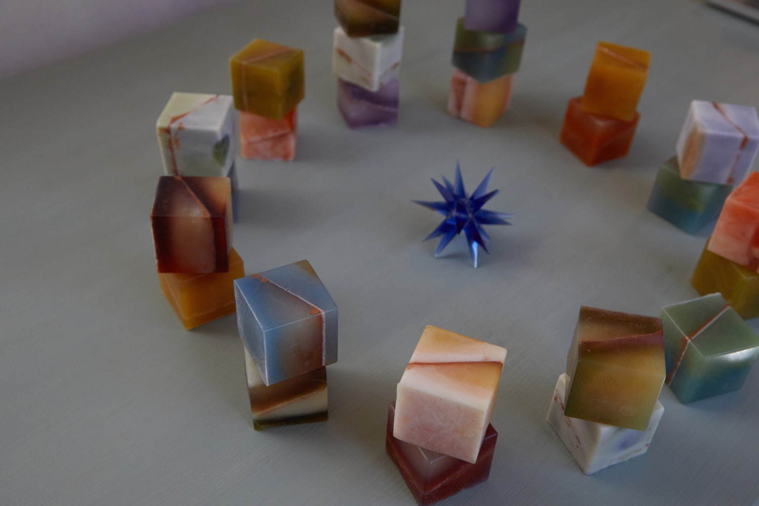 星座”をモチーフにしたキューブ型石鹸「コズミックキューブ」9.kyuu