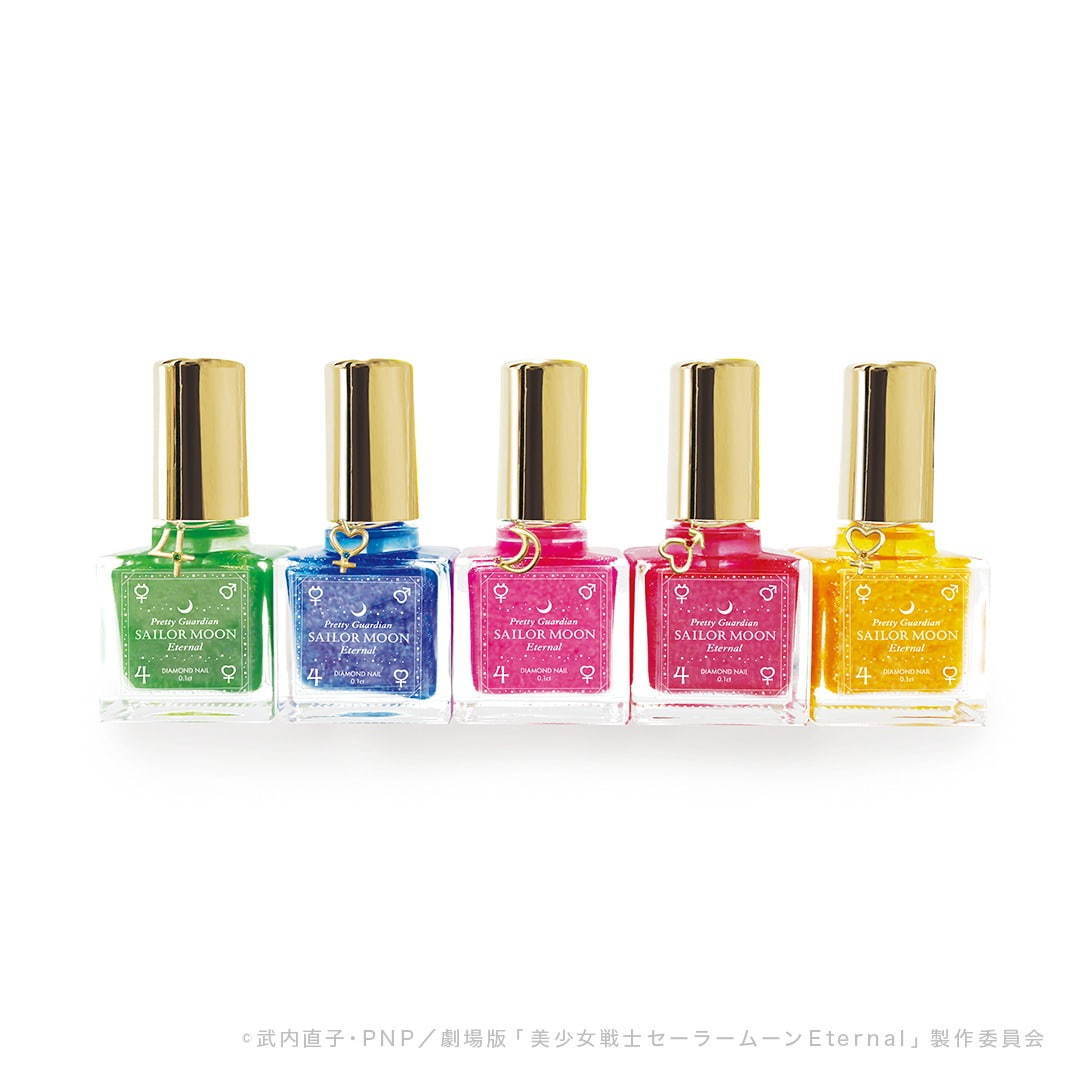 星のように煌めく“セーラー戦士”イメージのネイルカラー、コニカ