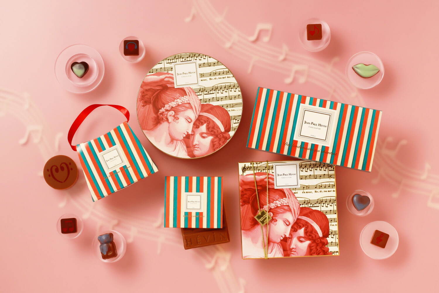 ジャン＝ポール・エヴァンのバレンタイン2022、“音楽”テーマのショコラ