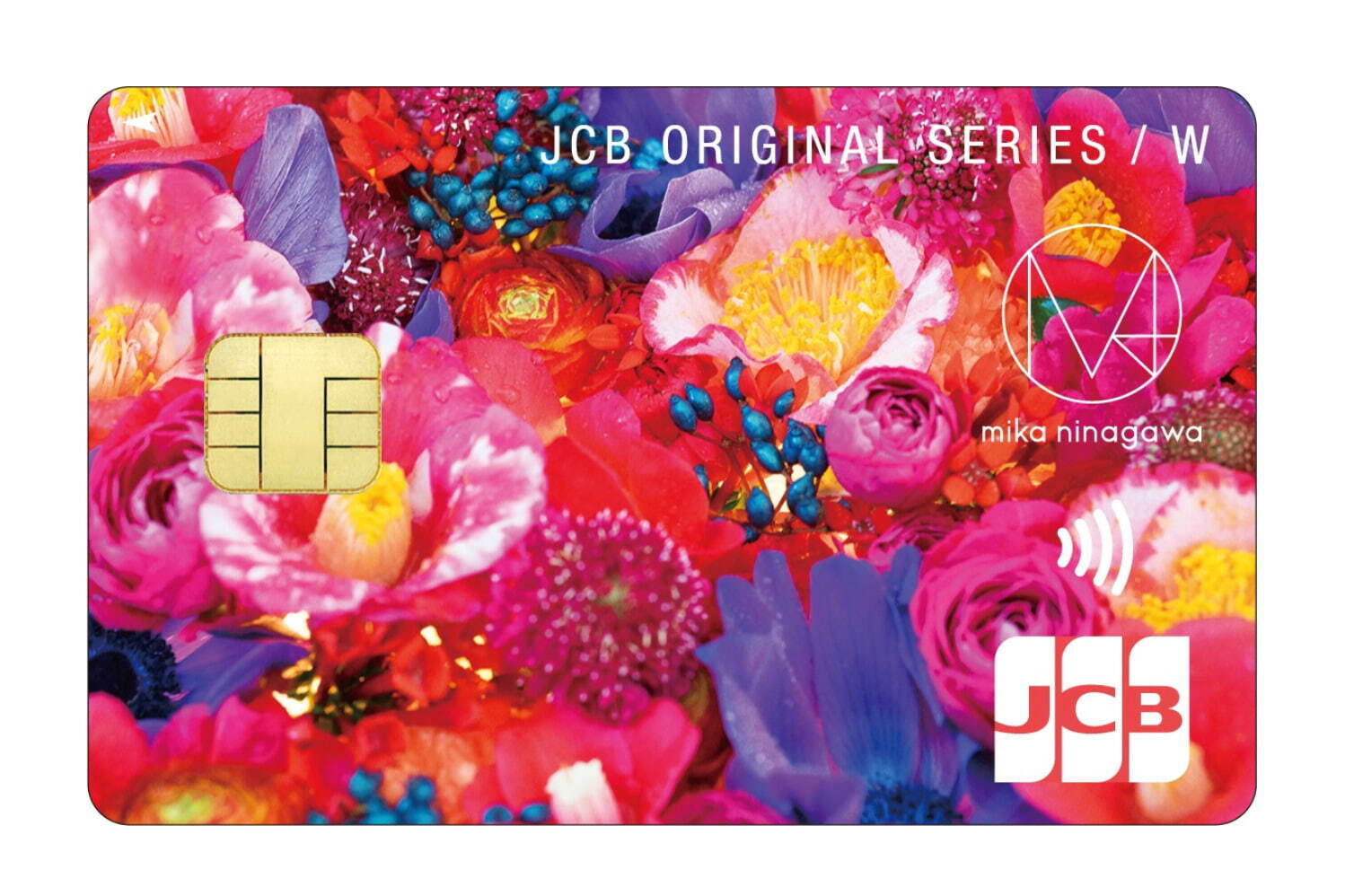 タッチ決済できる「JCB カード W plus L」にM / mika ninagawaデザイン