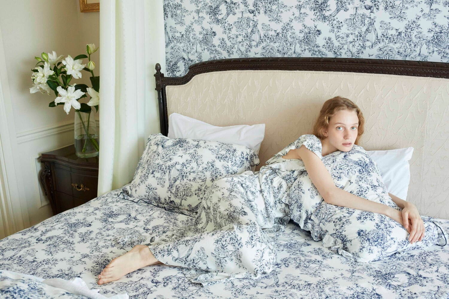 スナイデル ホーム「トワルドジュイ」ルームウェアに新作、“フリル