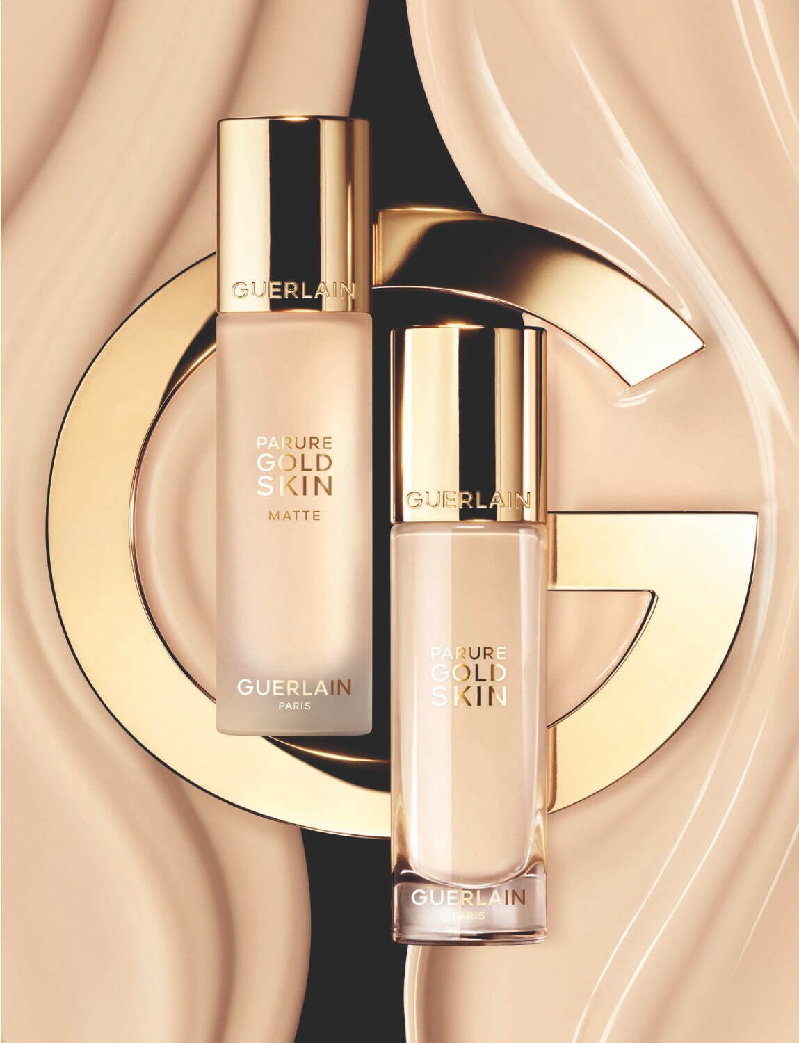 ゲラン“ゴールドに輝く”人気ファンデが進化、24Kゴールドを10倍配合