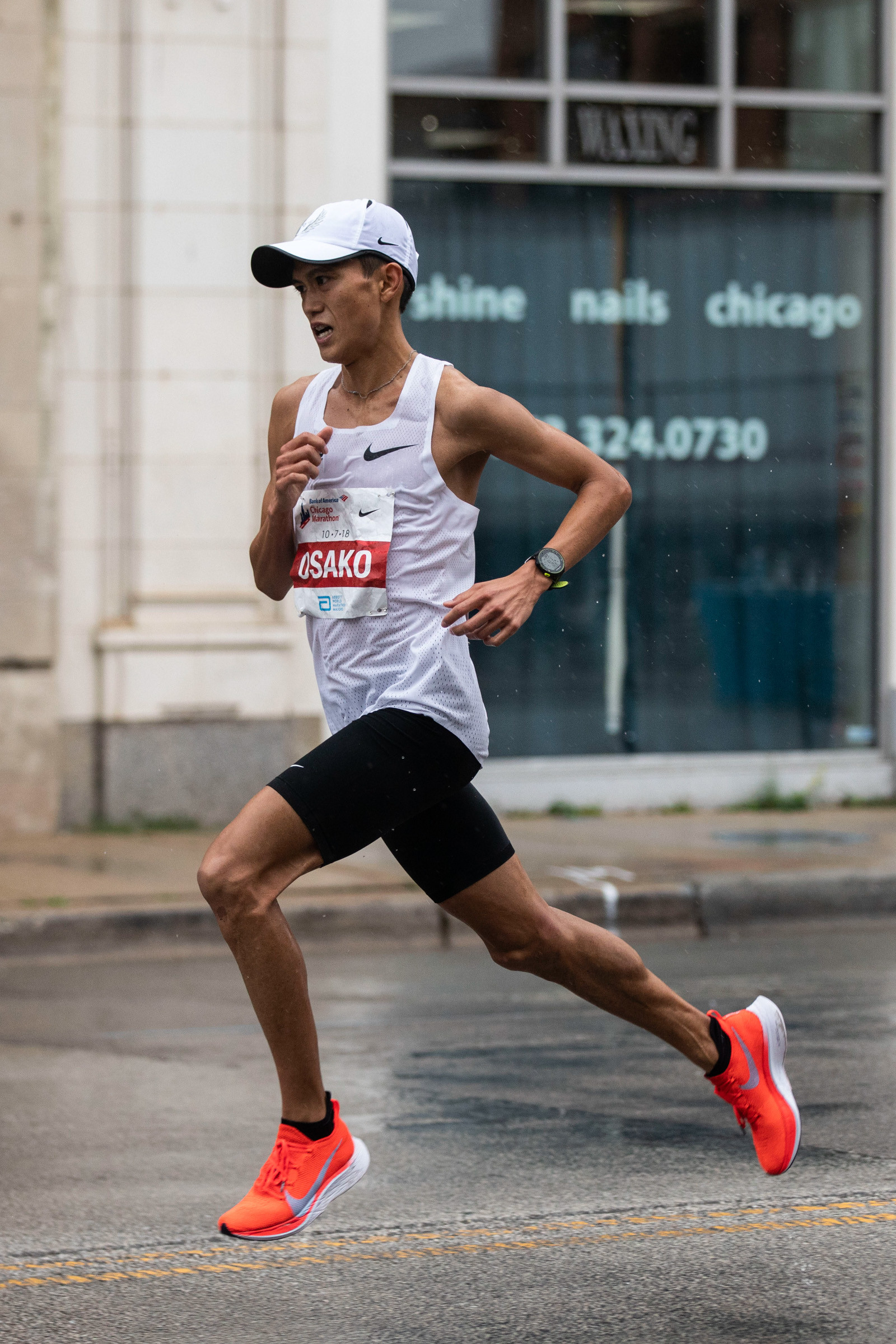 日本新の大迫選手も、シカゴマラソン上位選手の多くが