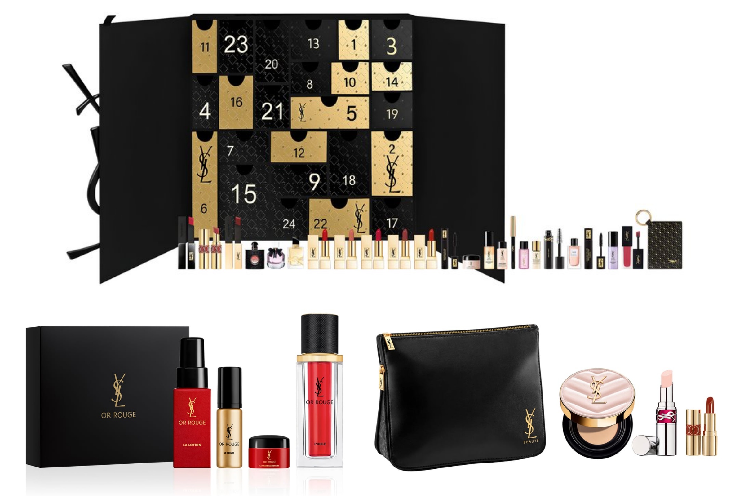 YSL：ホリデーバンケットがテーマのノエルコレクション 豪華な