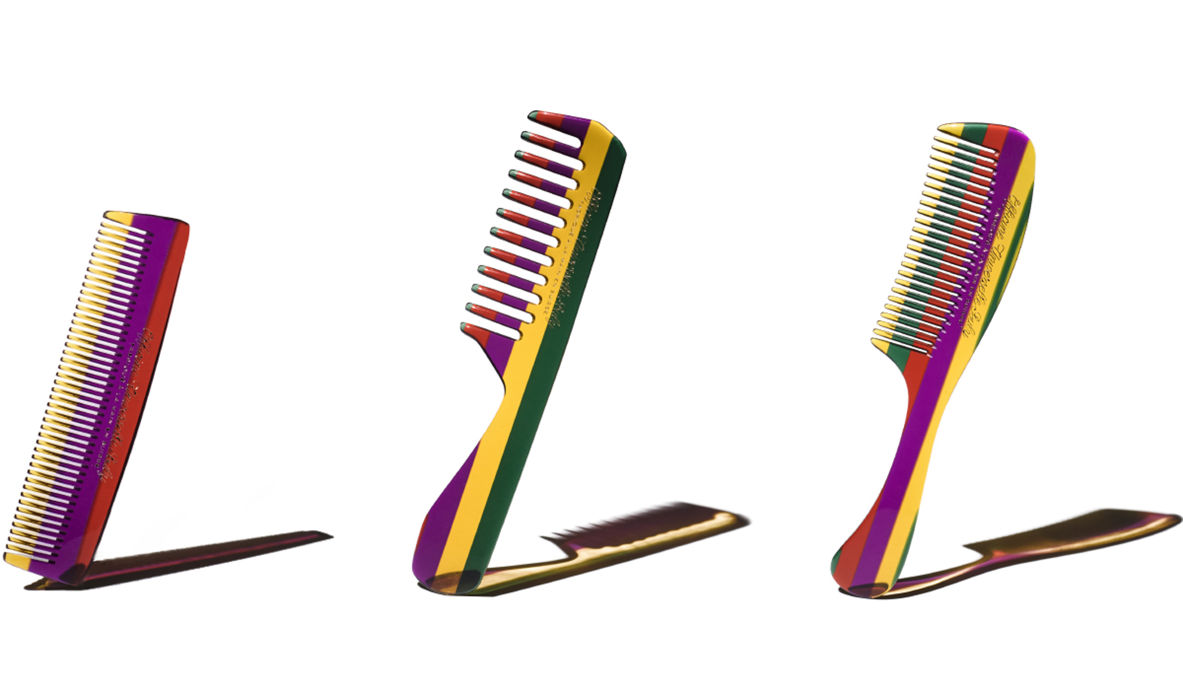 ビュリーから色鮮やかなストライプの櫛が登場 限定店舗で発売