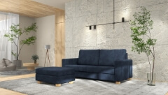 ハイバックで柔らかい座り心地のカバーリング対応ソファ - SARAH