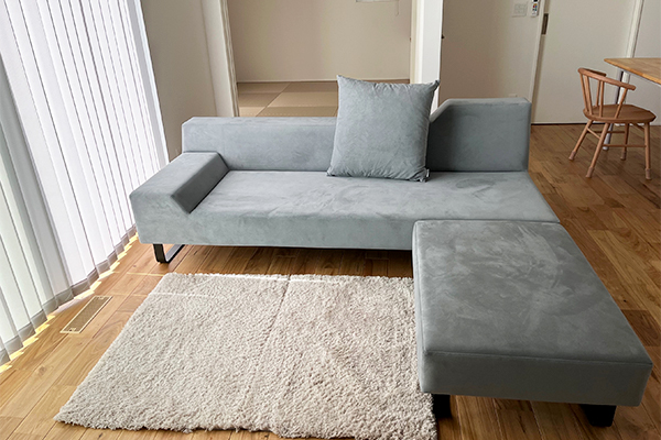 SIESTA 3人掛け + SIESTA スツールラージ | お客様の声 | ソファ専門店