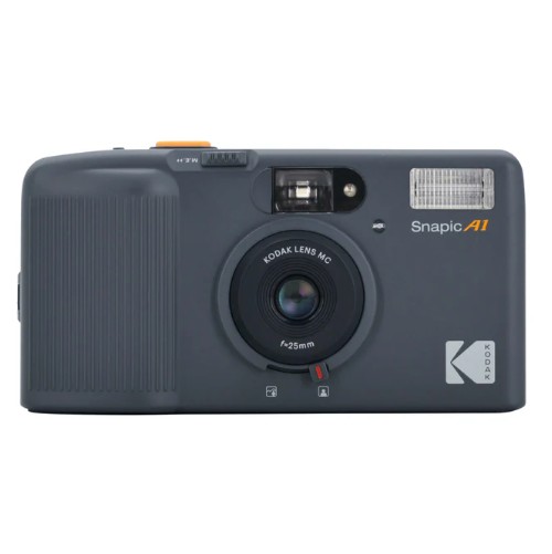 KODAK］Snapic A1 35mm フィルムカメラ ライノグレー | フラッシュ