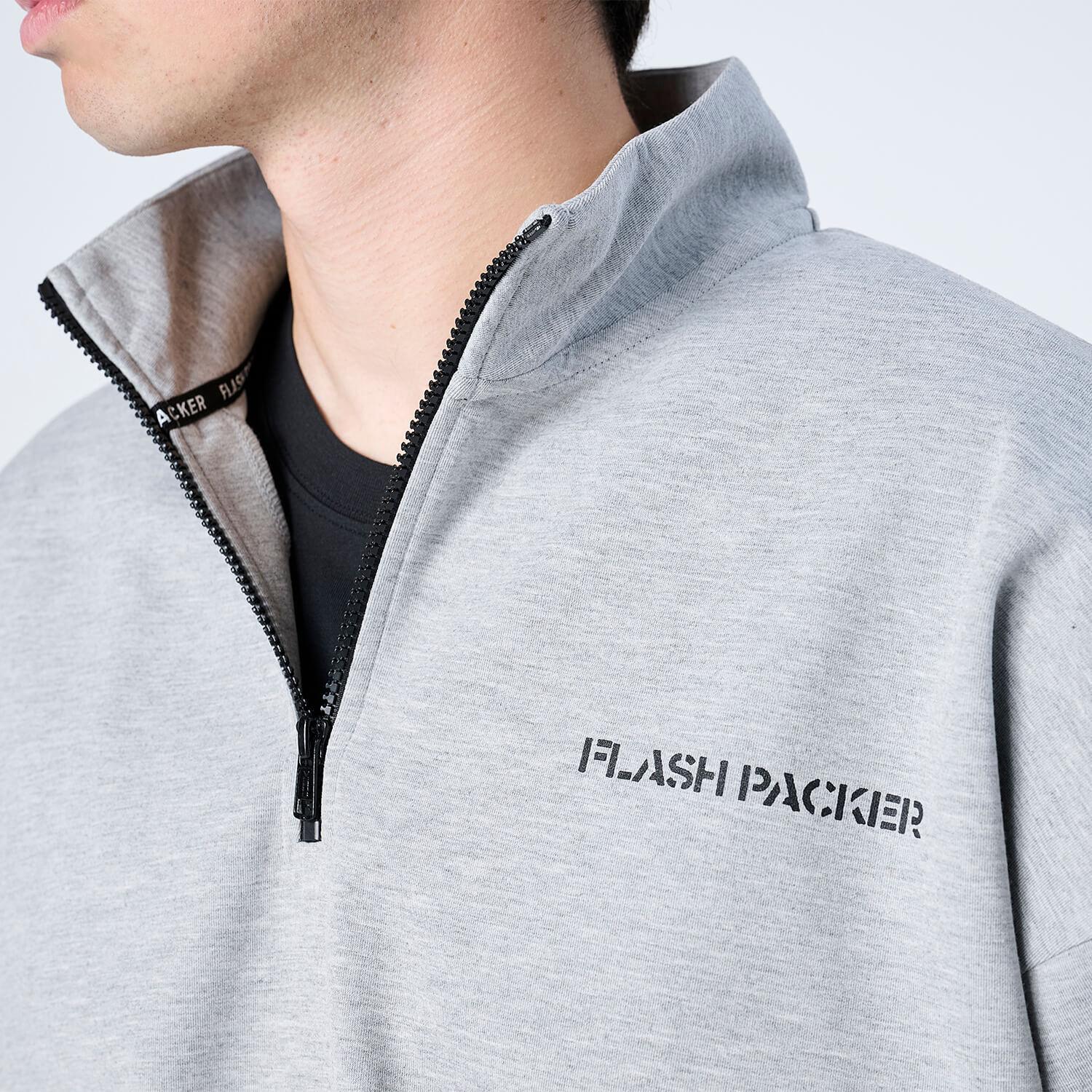 XP-AIR HALFZIP（エアテンション® ダンボールニット ジップパーカー