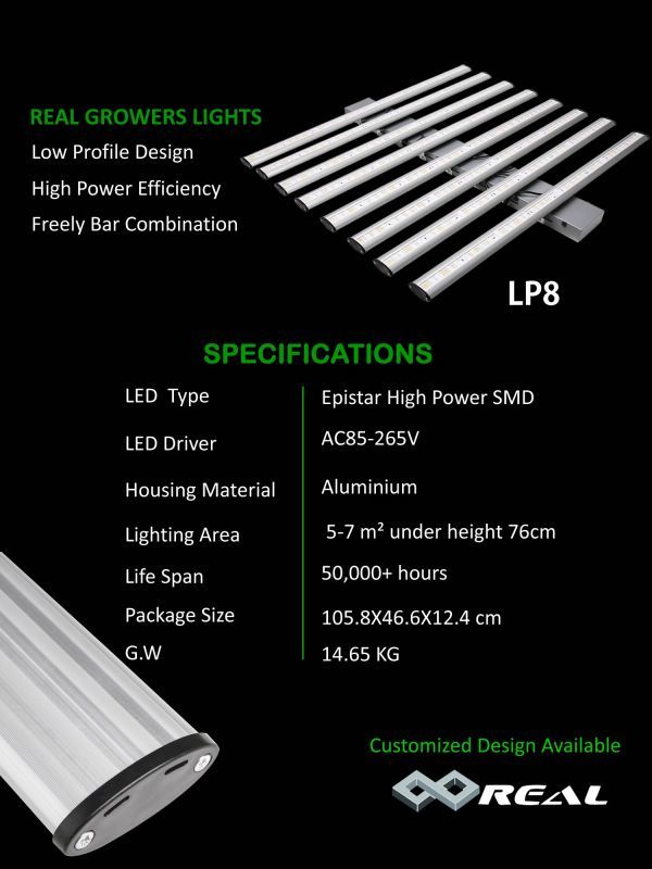 Spider LED LP8 - 室内園芸 Flora Farm 03-6416-5200