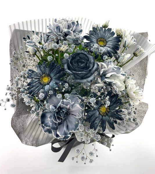 フラワーアレンジメント *キュートブラック* - 【フラワーズ・ドゥ