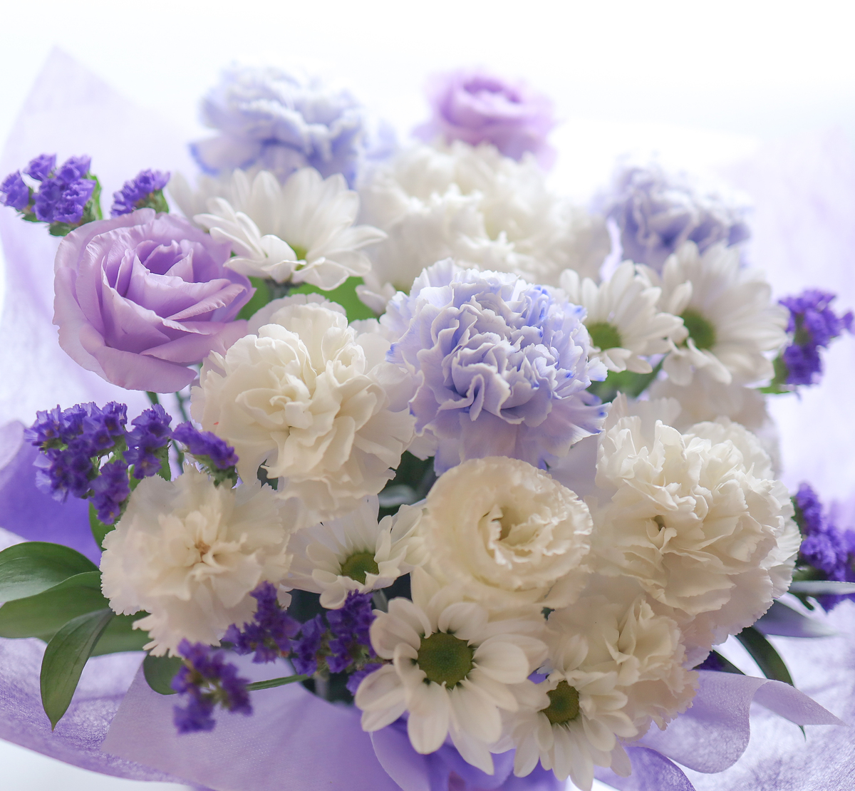 おしゃれなお供え花＞アレンジメント*ラベンダーメモリー