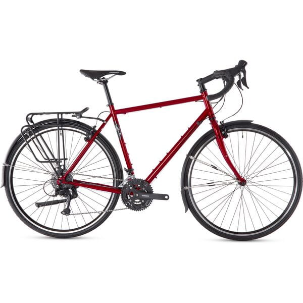 Voyage Red Touring Bike – Reynolds 520 Frame, 27-Speed Shimano