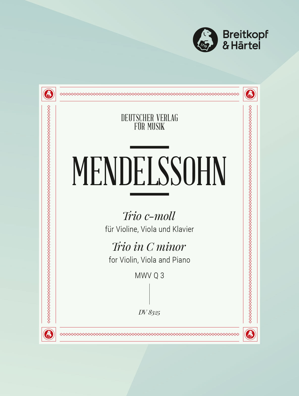 Mendelssohn: Piano Trio in C Minor, MWV Q 3 – Ficks Music