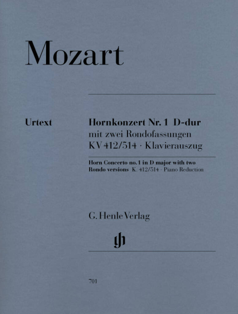 Mozart: Horn Concerto No. 1 in D Major, K. 412/514 (386b) – Ficks