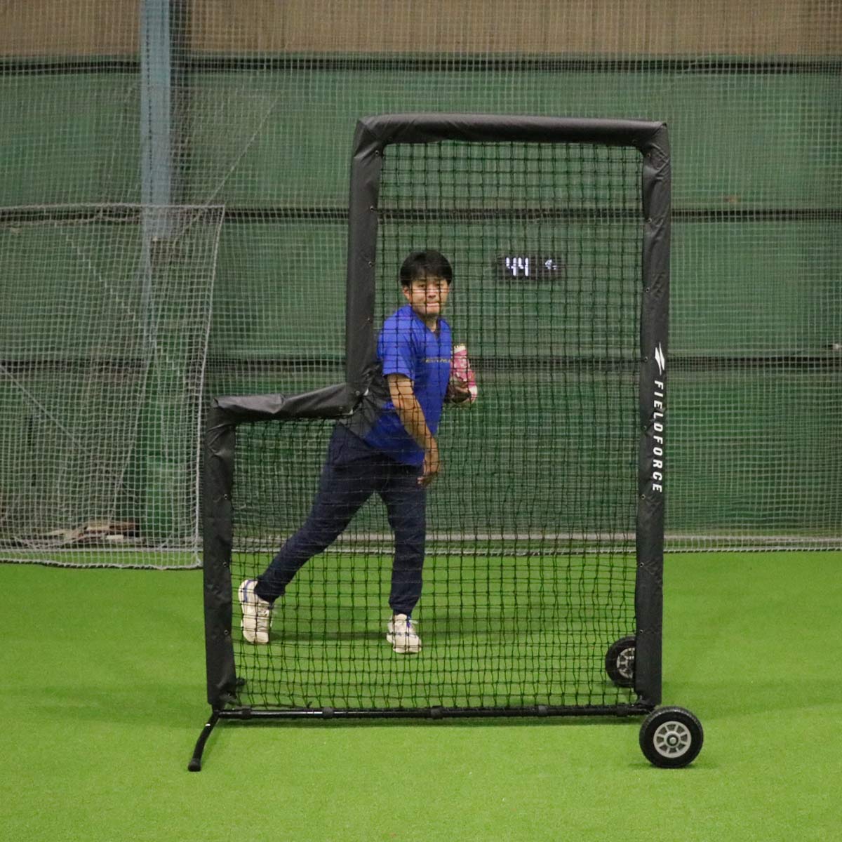 L字投手用ダブルネット-タイヤ付き｜FBNP-2024WT – フィールドフォース