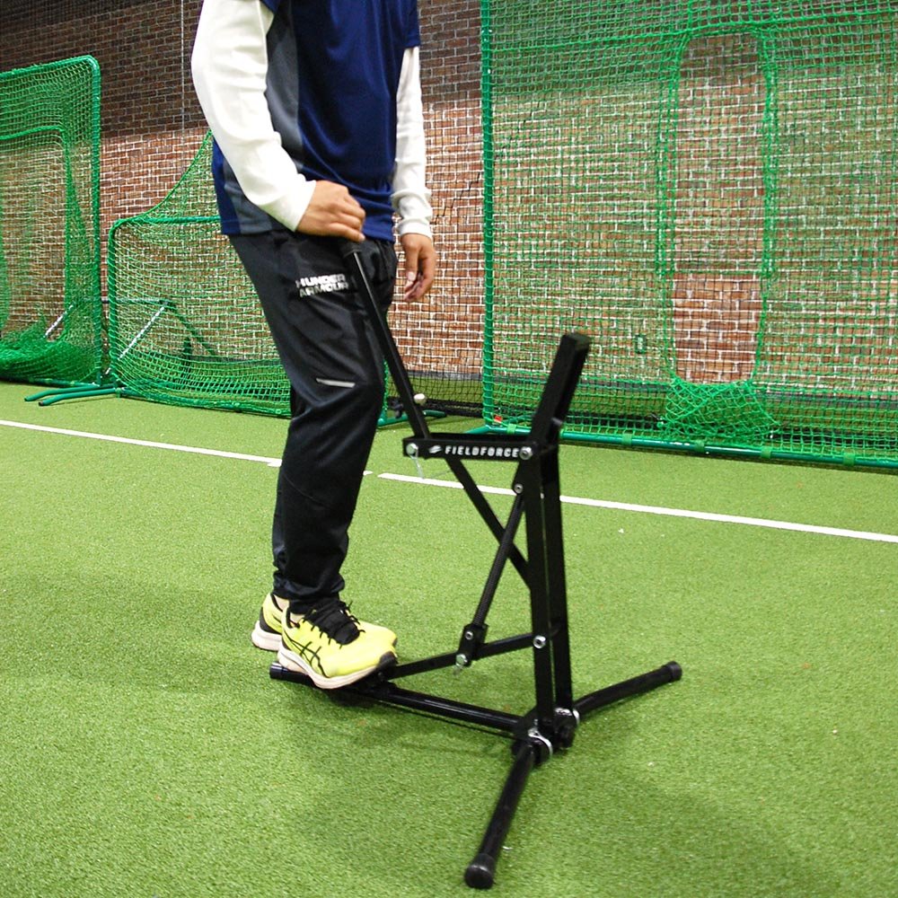 小型手動式ピッチングマシンMINI｜FKAM-300MINI｜【野球】フィールド