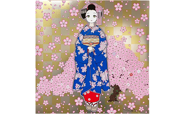 京都の舞妓さん 赤に桜』村上隆／Takashi Murakami | 絵画・アート販売