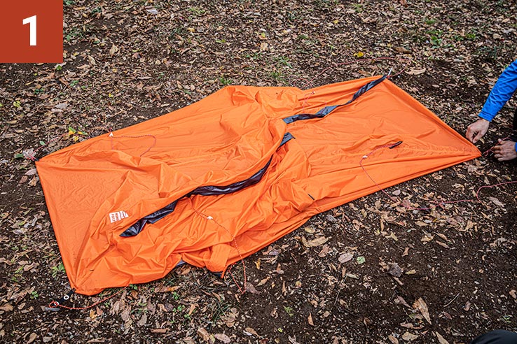 テント（カミナモノポール） | 国産アウトドアブランドのファイントラック