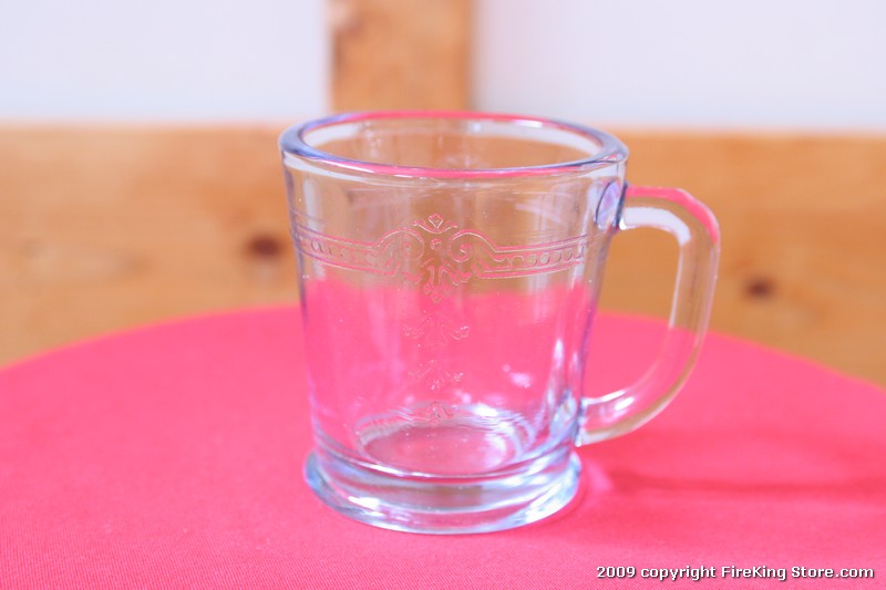 Fire-King 透明サファイアブルーフィルビー ワナビーマグ - FireKing Store