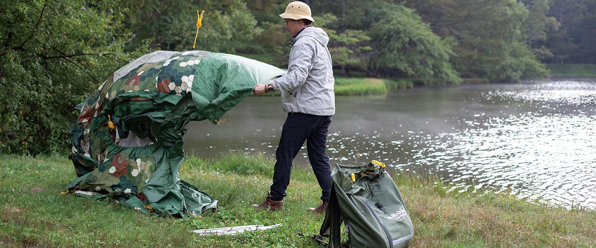 バックパックサウナ RB170M｜製品を見る｜薪⽕の総合商社 ファイヤーサイド
