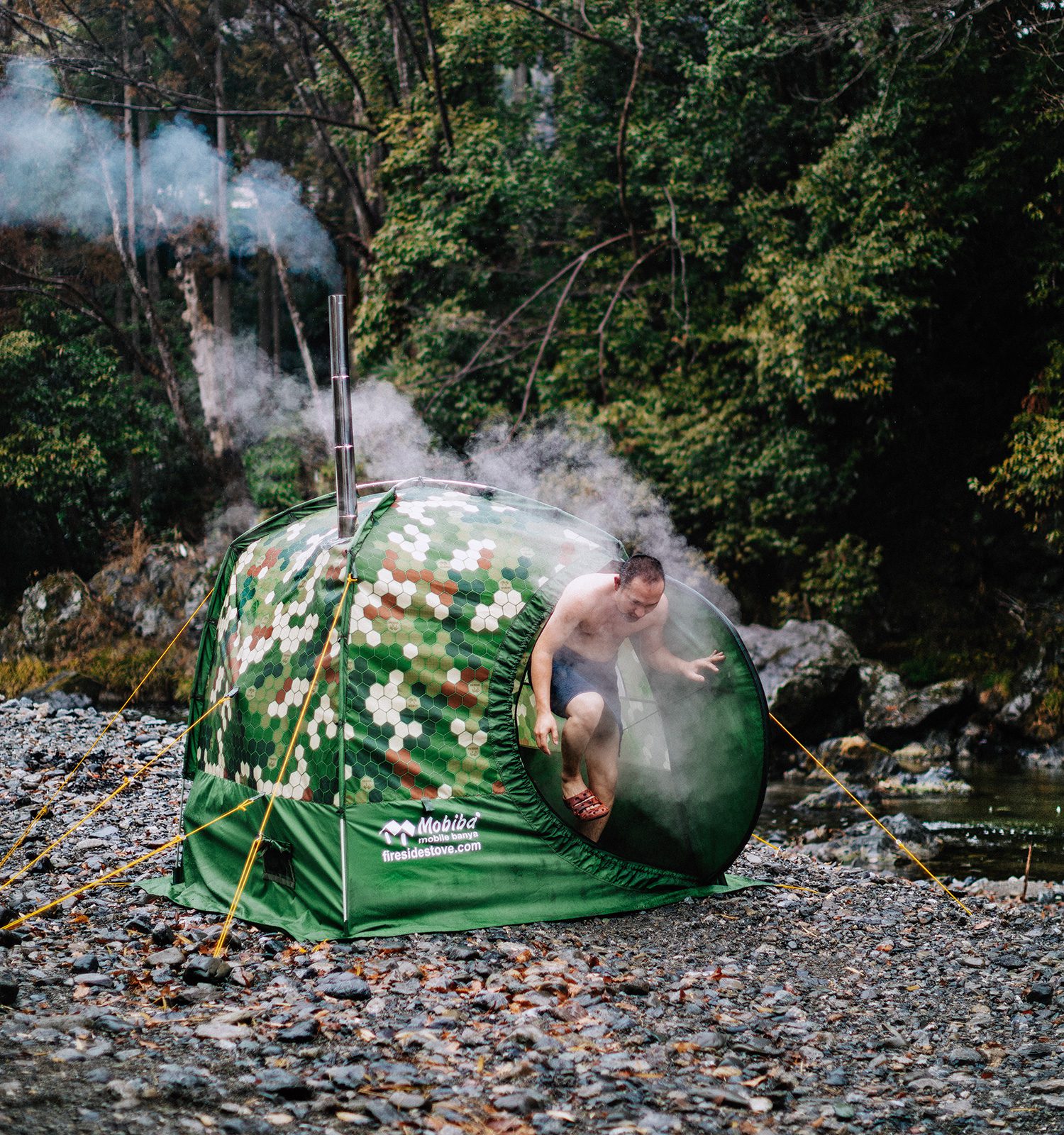 バックパックサウナ RB170M｜製品を見る｜薪⽕の総合商社 ファイヤーサイド