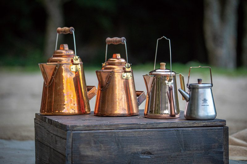 FIER SIDEファイヤーサイド【旧ロゴ】グランマーコッパーケトル（小）