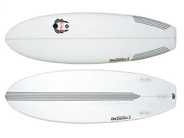 ラウンドノーズ小波用反則ミニボード/ヨシノシェイプサーフボード