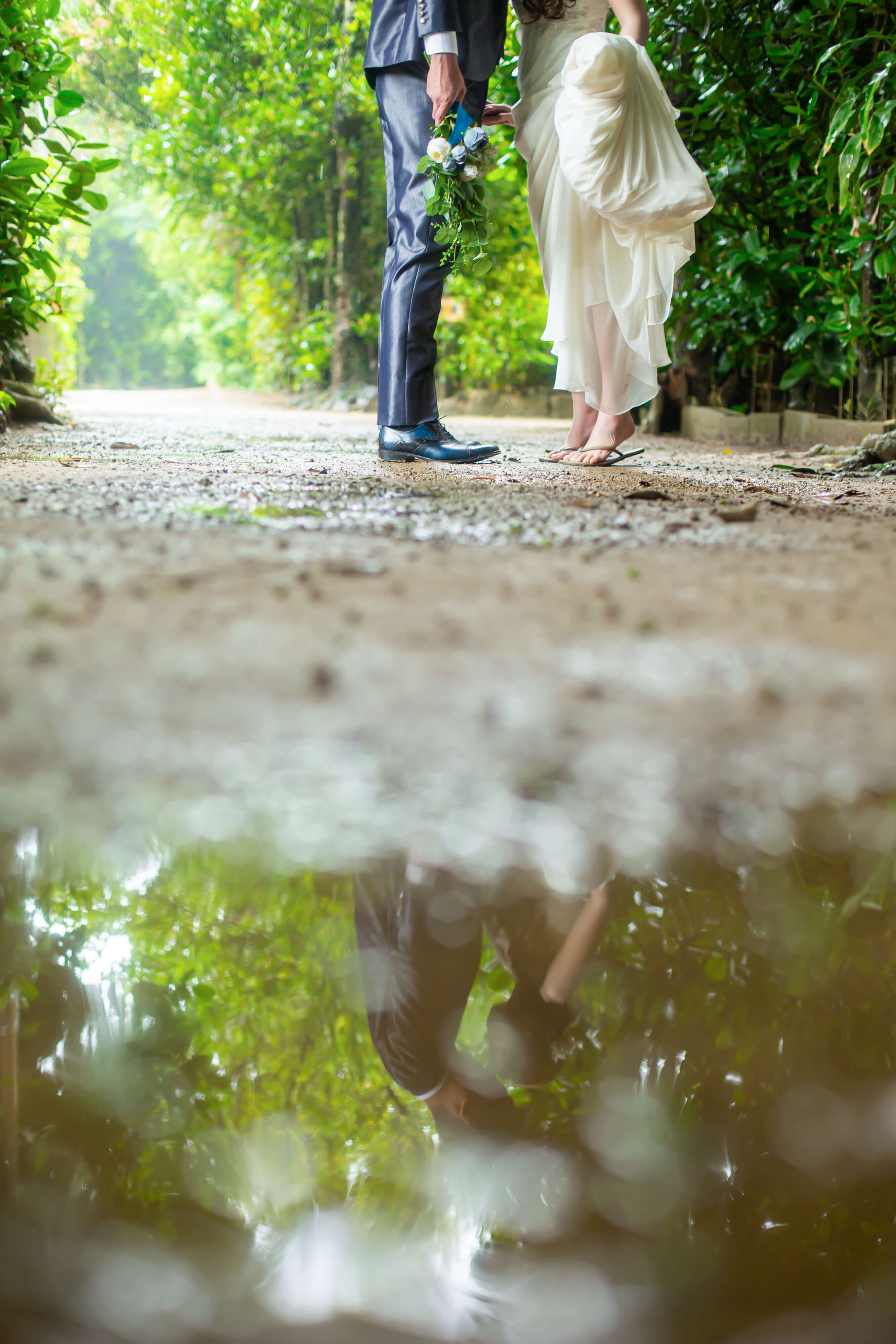 鮮やかなグリーンの中で… フクギ並木フォトツアー | リゾート
