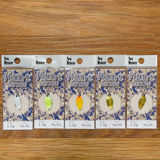 ニュードロワー ハントグランデ 1.0g & 1.3g / New Drawer Hunt GRANDE