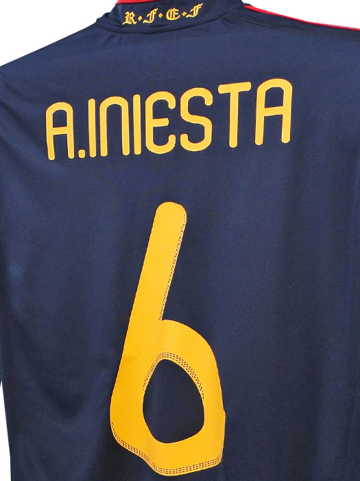 限定再入荷****(アディダス) adidas/10/11スペイン代表/アウェイ/半袖