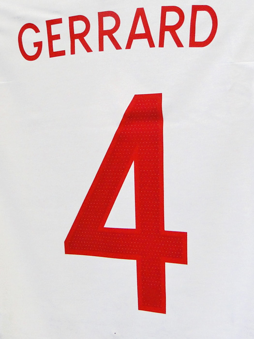 アンブロ) UMBRO/09/10イングランド代表/ホーム/半袖/ジェラード