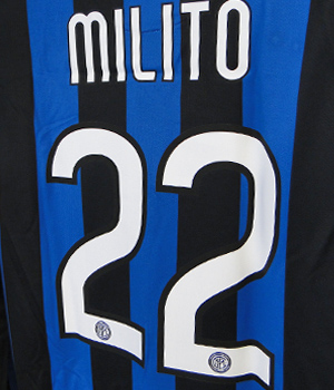 限定入荷***(ナイキ) NIKE/09/10インテル/ホーム/長袖/ミリート/358506